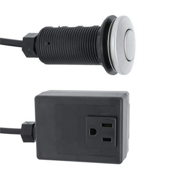 Air Switch for Disposal, Chrome