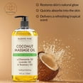 thumbnail image 4 of Aceite de masaje Majestic Pure Coconut Refreshing 240 ml, 4 of 7