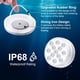 thumbnail image 5 of Luces LED sumergibles, 2 piezas, 13 LED multicolor, luces de piscina con control remoto, iluminación subacuática impermeable IP68, luces de bañera para acuario, spa, estanque, fiesta, jardín, 5 of 5