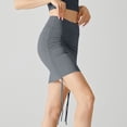 thumbnail image 6 of XuJwPNcy Womens Skorts High Waisted Skirt Bottoms Ruched Skirts Midi Active Summer Beach Vacation Skirt with Shorts, 6 of 7