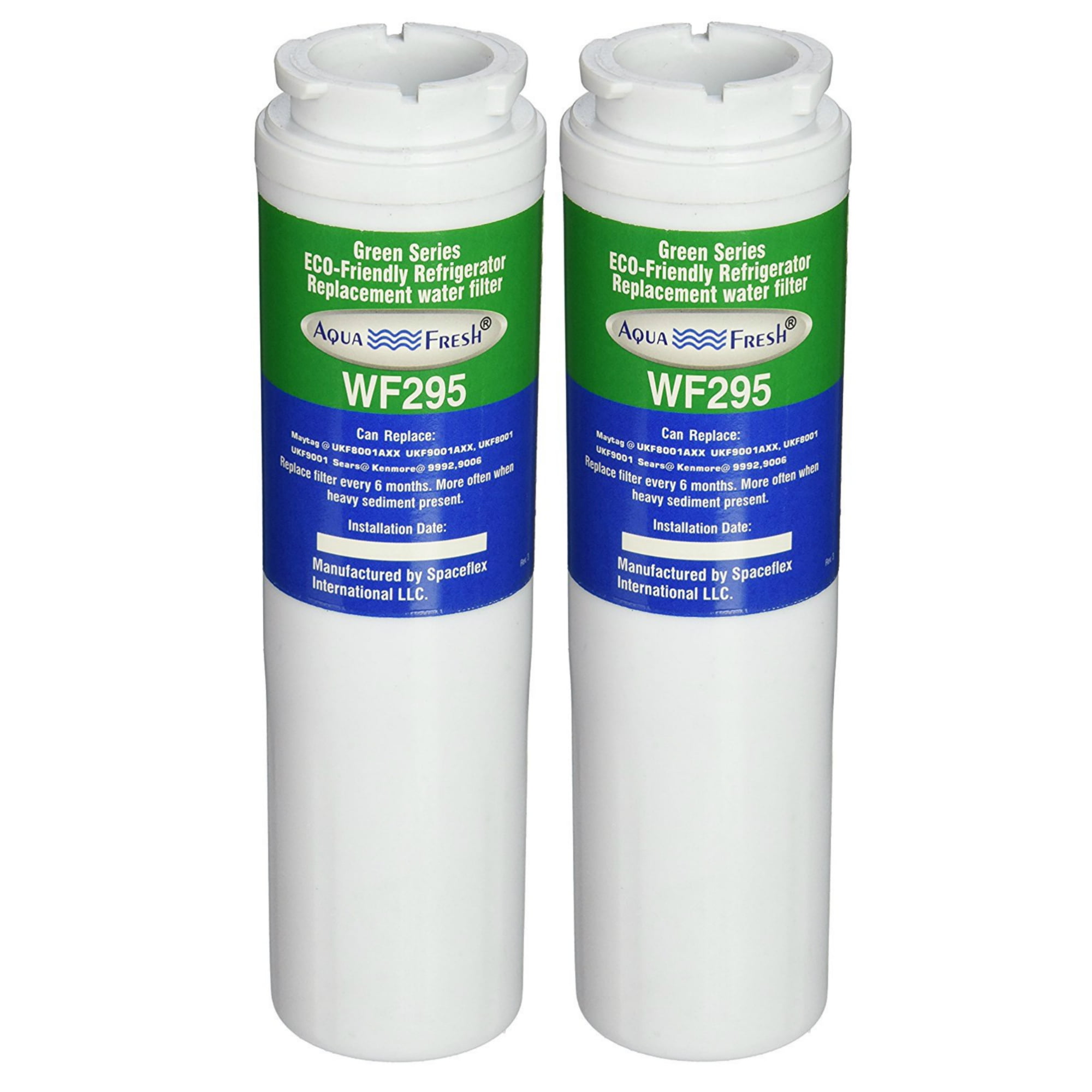 Kenmore 46-9006 Compatible with Maytag UKF8001 EcoAqua EFF-6007A Replacement Filter 2 Pack Everydrop Filter 4 Puriclean II EDR4RXD1 Whirlpool 4396395 Viking RWFFR Refrigerator Water Filter 
