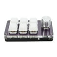 thumbnail image 4 of Clavier Mécanique à une Main, Mini Clavier Multifonction 6 Antipoussière pour le Bureau, 4 of 8