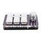 thumbnail image 4 of Mini Teclado ANGGREK Teclado Mecánico de 6 Teclas Con Una Sola mano a prueba de polvo, 4 of 7