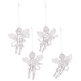 thumbnail image 1 of 4 adornos colgantes navideños, adornos de ángel, colgantes decorativos creativos transparentes para fiestas, festivales, hogar, regalos de año Nuevo, 1 of 9