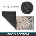 thumbnail image 7 of Kitchen Rugs and Mats Non Skid Washable Boho Blue Vintage Country Carpet Kitchen Mat and Rug Set,Floor Cushion Waterproof Rug,Rubber Backed Area Rugs for Kitchen Laundry, 7 of 7