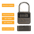 Heavy Duty Metal Electronic Timer Lock Smart Time Lock 99 Hours Max