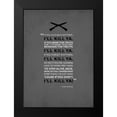 thumbnail image 2 of Rogan, Mark 11x14 Black Modern Framed Museum Art Print Titled - Rory Breaker, 2 of 5