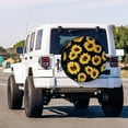 thumbnail image 3 of Sunflower Spare Tire Covers for RV Trailer SUV Truck and Many Vehicle, Wheel Covers Sun Protector Waterproof, 3 of 10