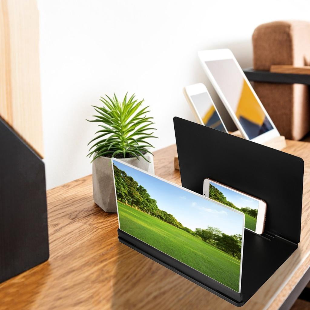 3D Screen Amplifier Folding Glass Stand Video Amplifier Brackets Enlarge Stand