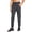 Dark Grey, variant on Men's Lightweight Jogger Pants Workout Running Athletic Training Gym Quick Dry Tapered Joggers Zipper Pockets Black XXL