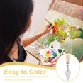 thumbnail image 3 of Tineasur 8pcs Painting Spatula with Wood Handle for Studio Work and Color Mixing, 3 of 6