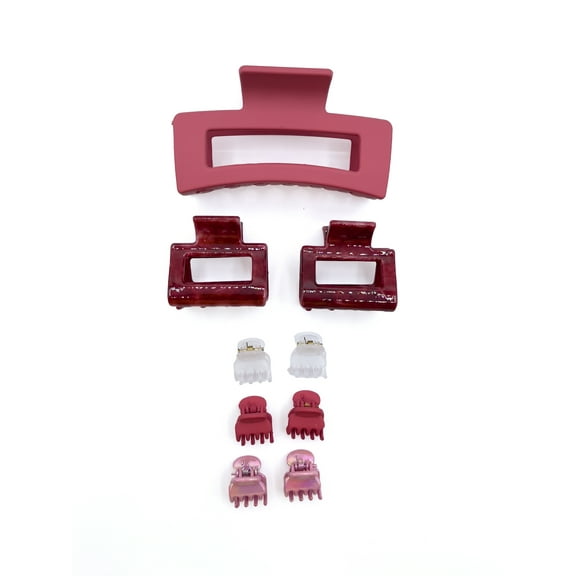 Time and Tru Claws Clips, 3-Pack, Black