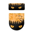 thumbnail image 4 of HELLHERO Haunted House Night Toilet Lid Cover and Toilet Tank Lid Cover, Easy to Clean Reusable Elastic Fabric Toilet Seat Covers, 4 of 7