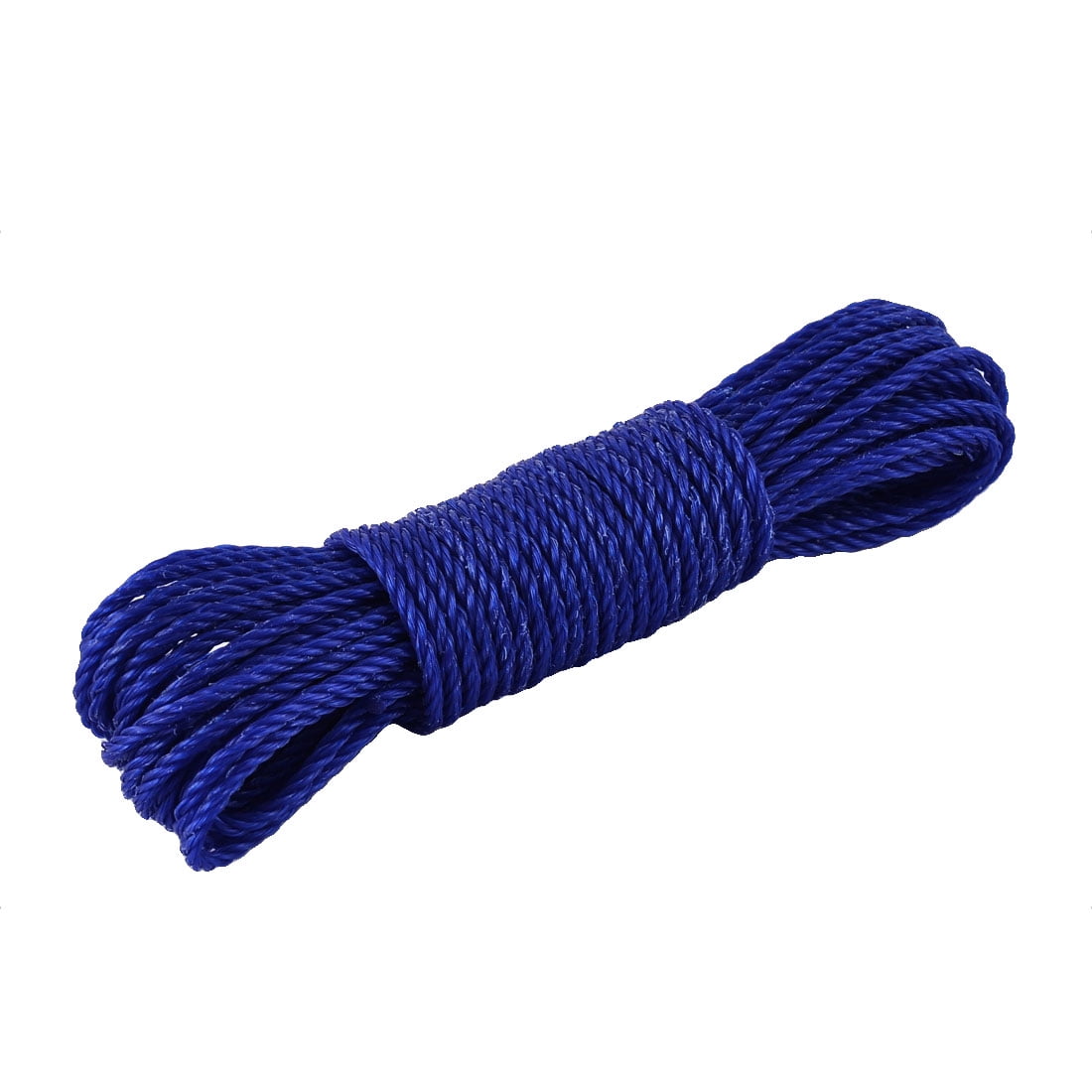 Unique BargainsTravel Nylon Kerchief Clothesline Clothes Rope Washing Line Blue 10m Length