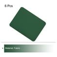thumbnail image 3 of Uxcell 6 Pcs Iron on Patches Fabric Repair Patches for Clothes Dark Green, 3 of 6