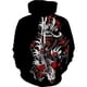 thumbnail image 3 of Nueva sudadera con capucha de anime 3D de moda para hombre y mujer, sudadera de samurái japonesa, jersey negro de otoño y primavera, ropa para hombre, 3 of 5
