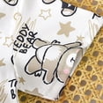 thumbnail image 4 of Ramiter Toddler Boys Summer Outfits Toddler Kids Baby Boy Summer Clothes Sets 1T 2T 3T 4T 5T Letter Print Short Sleeve Tops Camouflage Shorts Outfits(Brown,18-24 Months), 4 of 5