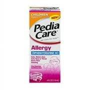 3 Pack PediaCare Children's Allergy Liquid Bubble Gum 4 oz Each