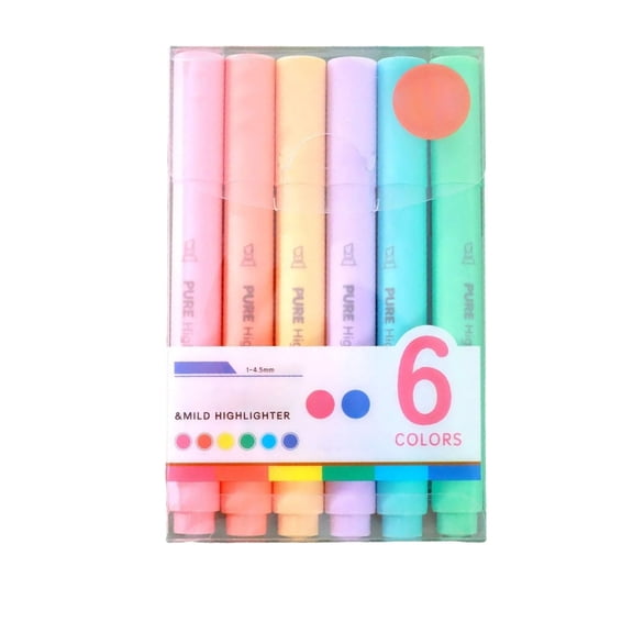 XIANXIAN Neon Fluorescent Paint Marker Pens - 6 Colors Oil-Based Paint Markers, Quick Drying and Waterproof Permanent Marker for Ceramic, Plastic, Glass, Rock, Wood, Canvas, Metal ,Fabric