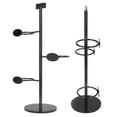 thumbnail image 1 of Mug Holder Tree, 3 Holes Black Metal Cup Organizer For Kitchen Cabinets Simple Stylish Unique Iron Material Mug Rack Rack Stand Space Saving Mug Display Rack For Party Restaurant, 1 of 8