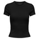 thumbnail image 2 of ONLY Camisetas de mujer, pack de 2 - ONLVAL O-NECK TOP, cuello redondo, manga corta, liso Blanco/Negro M (Medium), 2 of 7