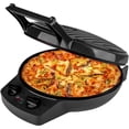 thumbnail image 1 of Courant CPM-1240K 12 in. Courant Pizza Maker Timer Plus Temperature Control, Black, 1 of 2