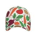 thumbnail image 2 of Balery Baseball Cap Adjustable Size for Running Workouts and Outdoor Activities All Seasons Dad Hat(Vegetables), 2 of 8