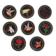 thumbnail image 2 of 8 Uds. s de apliques bordados de flores y animales redondos mixtos para ropa, costura, manualidades, decoración DIY Baoblaze Parches bordados Pegatinas, 2 of 8