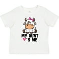 thumbnail image 3 of Inktastic My Aunt Loves Me Girl Cow Girls Toddler T-Shirt, 3 of 5