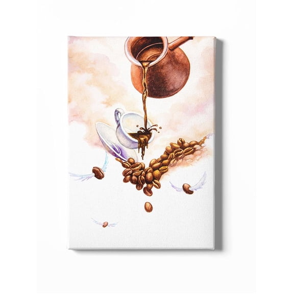 Coffee Art 20x30 Canvas -Image by Shutterstock,