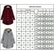 thumbnail image 3 of Chaqueta con capucha y osito de peluche para mujer, color liso, 3 of 3