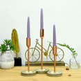 thumbnail image 3 of Zest Candle 12-Piece Taper Candles, 6-Inch, Lavender, 3 of 5