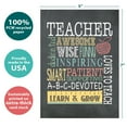 thumbnail image 7 of Tree-Free Greetings Teacher Appreciation Greeting Card, 5x7, Awesome Teacher (GO64452), 7 of 7