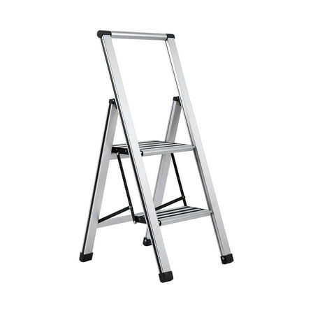 BirdRock Home 2-Step Slim Aluminum Step Ladder