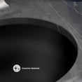 thumbnail image 4 of Plaisir 16.5 Oval Under-Mount Bathroom Sink, 4 of 7