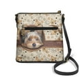 thumbnail image 2 of Kuiaobaty Yorkshire Terrier Paw Print Crossbody Bag for Women, Lightweight Vegan Leather Messenger Handbag Crossbody, Large Capacity Hobo Purse with Adjustable Strap for Travel, 2 of 7