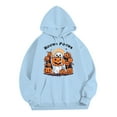 thumbnail image 3 of Halloween Hoodies for Men 2025 Casual Loose Halloween Graphic Hooded Sweatshirt with Pockets Pullover Tops, 3 of 5