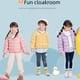 thumbnail image 5 of Chaqueta de plumón ligera para niños Ropa de invierno para niños Nueva chaqueta corta de plumón de pato blanco con capucha para niños y niñas, 5 of 6