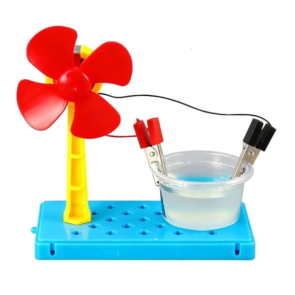 Saltwater Powered Fan for Science Experiments and Renewable Energy Education