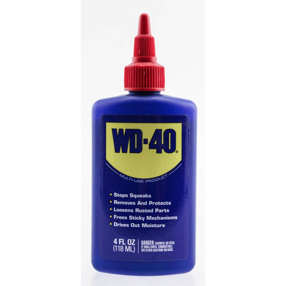 1 QTY WD40 4oz Drip Bottle Multi Purpose Lubricant Oil WD40