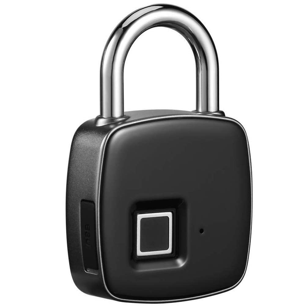 Smart Fingerprint Padlock Waterproof Biometric Suitcase APP Outdoor Keyless Lock 
