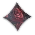 thumbnail image 2 of Iauyy Spring Couch Pillowcases 18x18 (Set of 2) Cotton fleece Pillow Covers for Bed Sofa Living Room, Deep Red Rose, 2 of 6