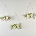 thumbnail image 3 of Decoración de pared de baño pastoral Simulación de flores colgantes de pared Flor de seda Cafetería Colgante Hogar Sala de estar Accesorios colgantes, 3 of 6