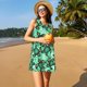 thumbnail image 3 of Balery Sea Turtle Vestidos de verano para mujer con estampado: vestido holgado sin mangas, vestido playero informal y cómodo para días calurosos., 3 of 7