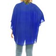 thumbnail image 3 of MOA Collection Women's Plus Size Casual Cardigan Loose Fit Soft Draped Kimono Sleeve, 3 of 6