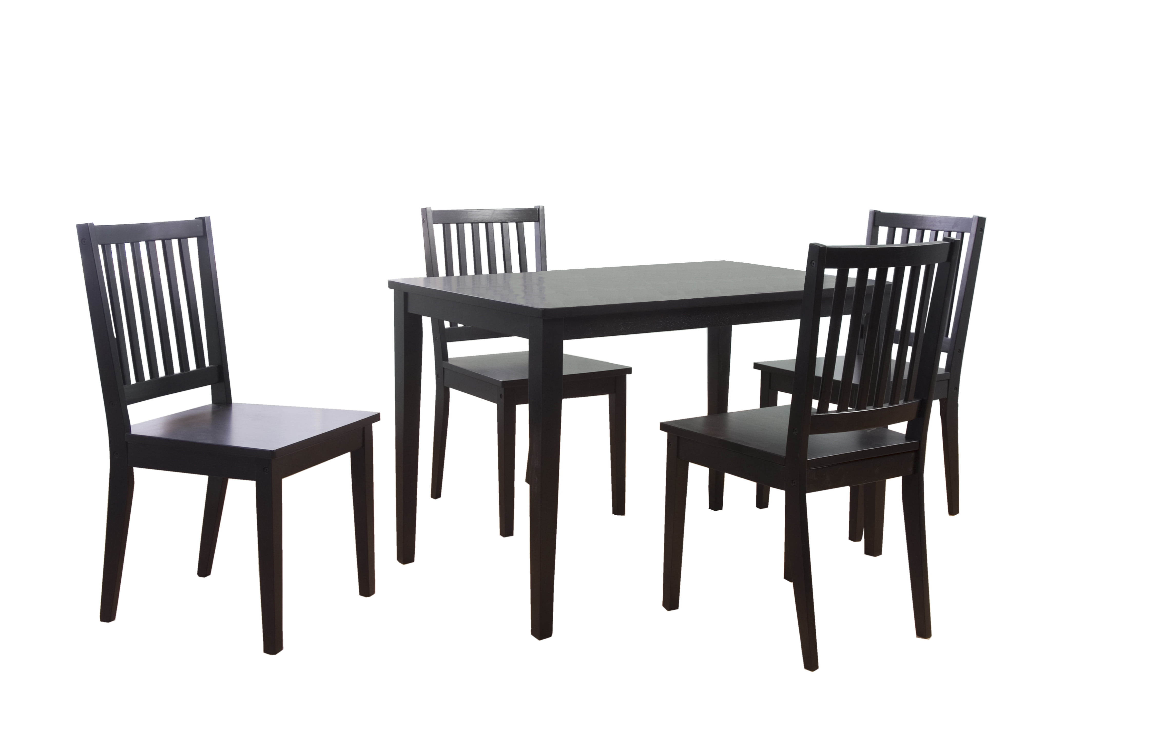 Shaker Dining Chairs, Set of 4, Black