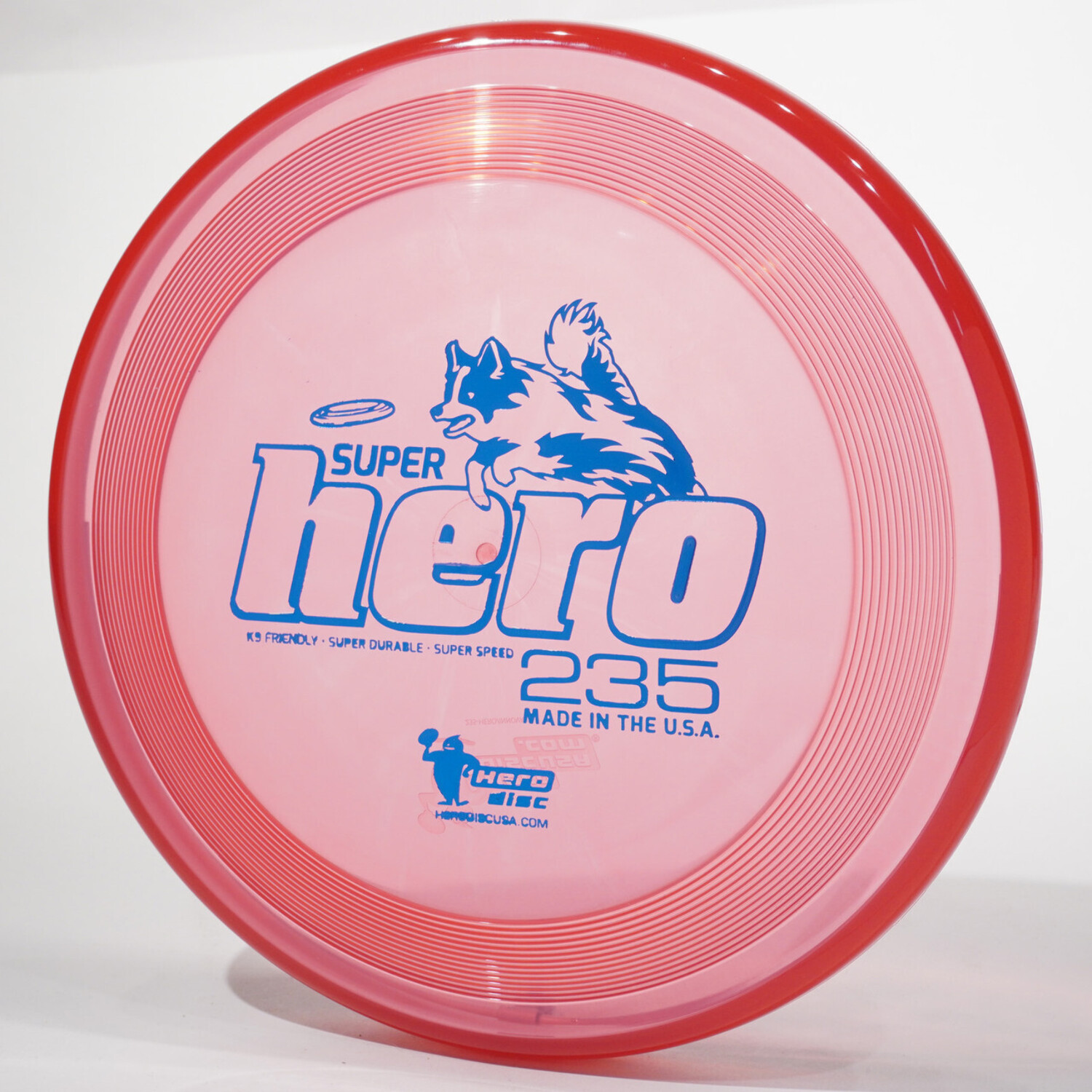 Hero Disc Super Hero - 235mm Dog Sport Flying Disc