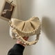 thumbnail image 5 of Bolso Hombro Nube Fruncido JShteea Cuero PU Beige, 5 of 9