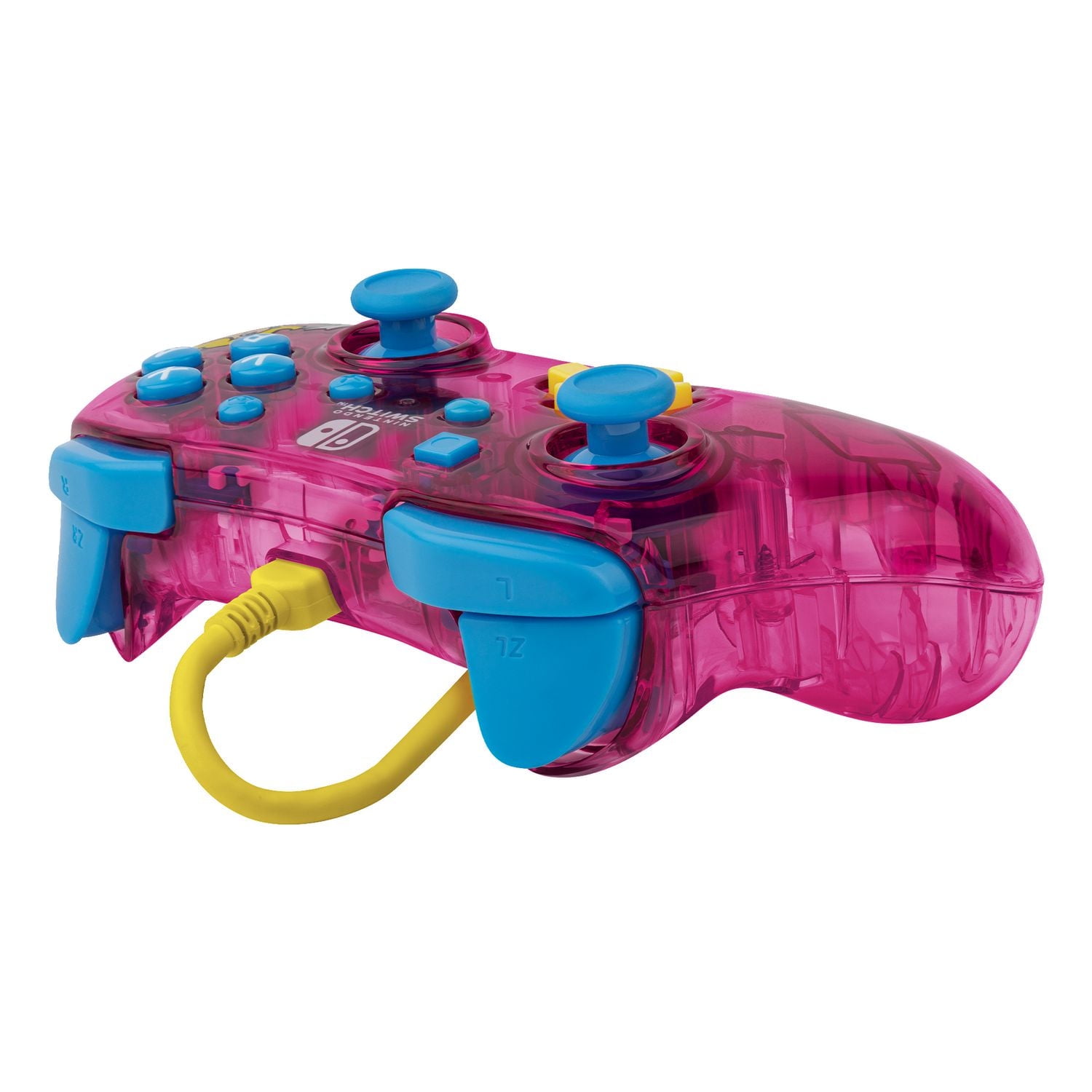 PDP Rock Candy™ Wired Controller: Bubblegum Peach - Nintendo