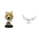 thumbnail image 1 of Escultura de mesa,Escultura de cabeza de tigre,estatua moderna de mesa,Figura decorativa de cabeza de animal de resina para escritorio,Escultura de ángel,Estatua de ángel blanca para, 1 of 8